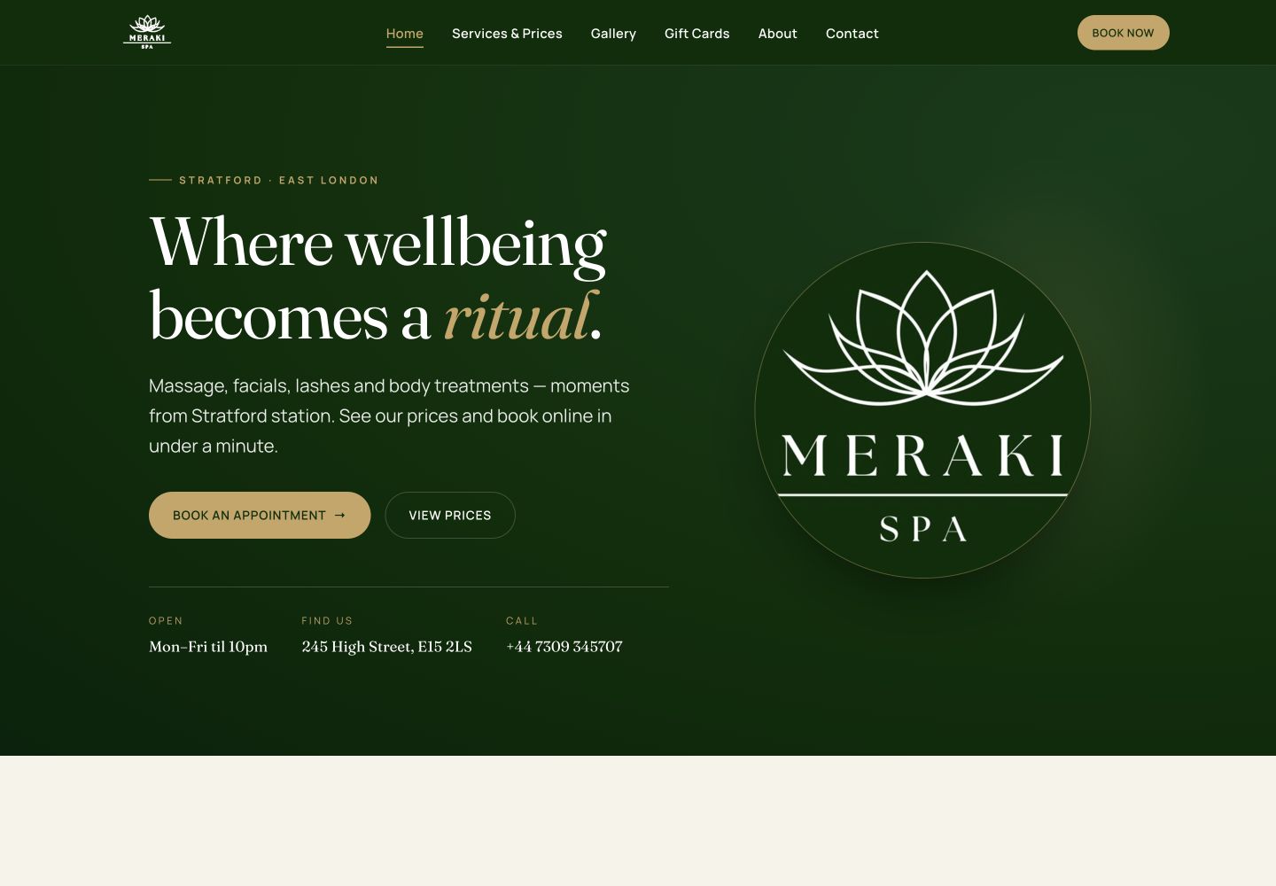 Meraki Spa